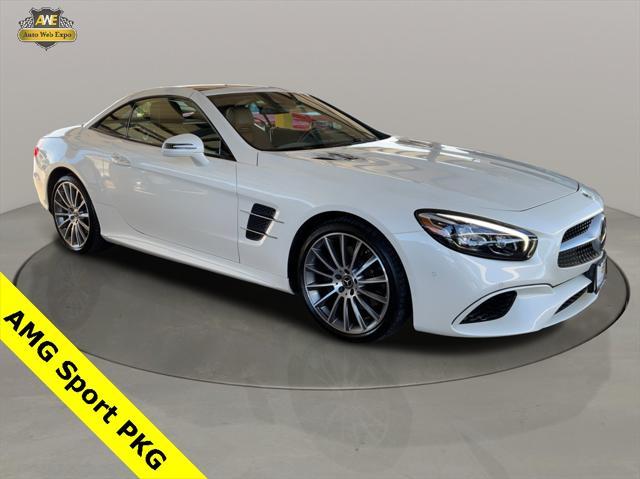 used 2020 Mercedes-Benz SL 550 car, priced at $72,927