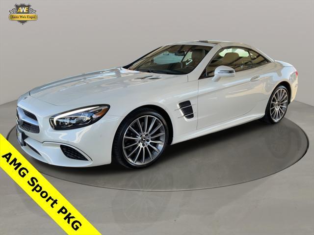 used 2020 Mercedes-Benz SL 550 car, priced at $72,927