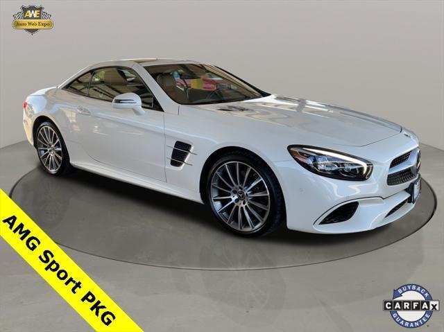 used 2020 Mercedes-Benz SL 550 car, priced at $74,498