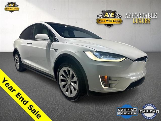 used 2020 Tesla Model X car, priced at $39,999