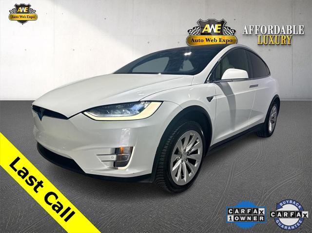 used 2020 Tesla Model X car, priced at $37,992