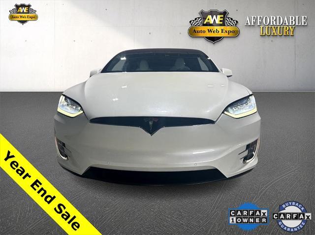 used 2020 Tesla Model X car, priced at $39,999