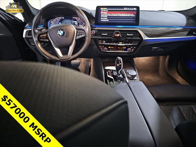 used 2022 BMW 530 car, priced at $37,790