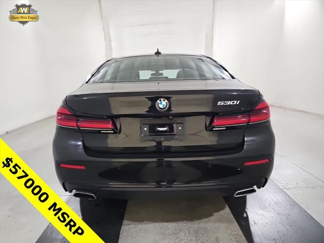 used 2022 BMW 530 car, priced at $37,790