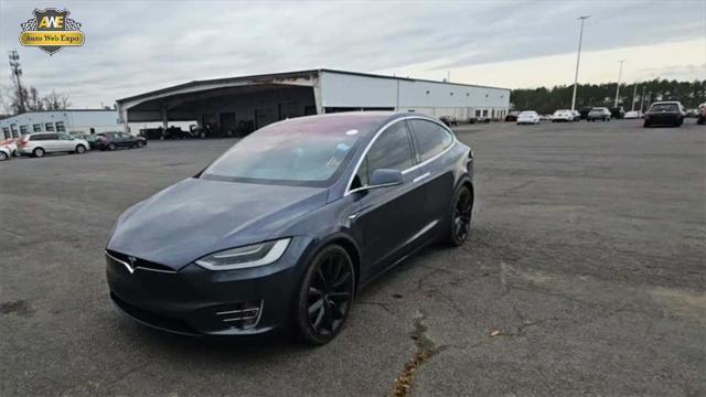 used 2018 Tesla Model X car, priced at $35,500