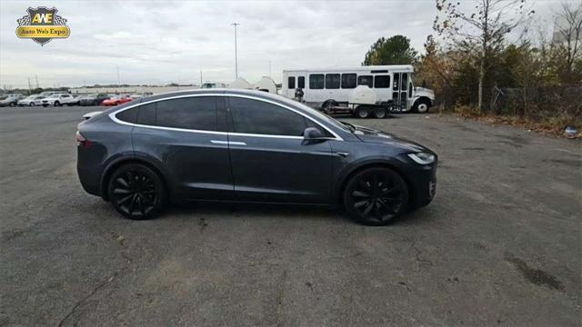 used 2018 Tesla Model X car, priced at $35,500