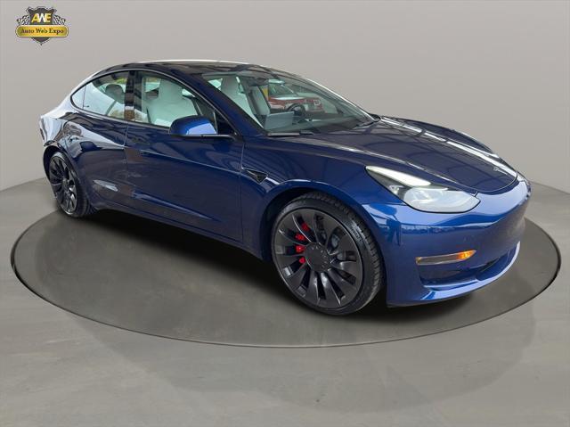 used 2021 Tesla Model 3 car, priced at $30,795