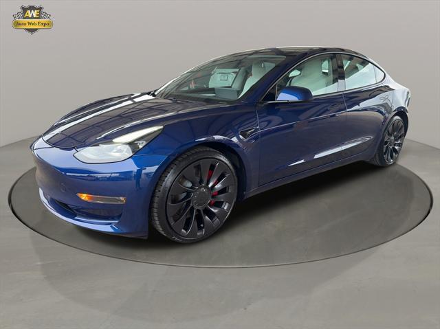 used 2021 Tesla Model 3 car, priced at $30,795