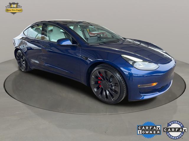 used 2021 Tesla Model 3 car, priced at $28,995