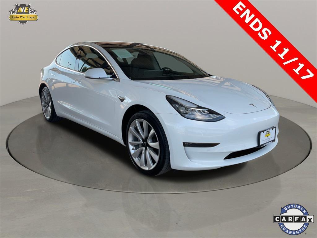 used 2018 Tesla Model 3 car, priced at $20,999