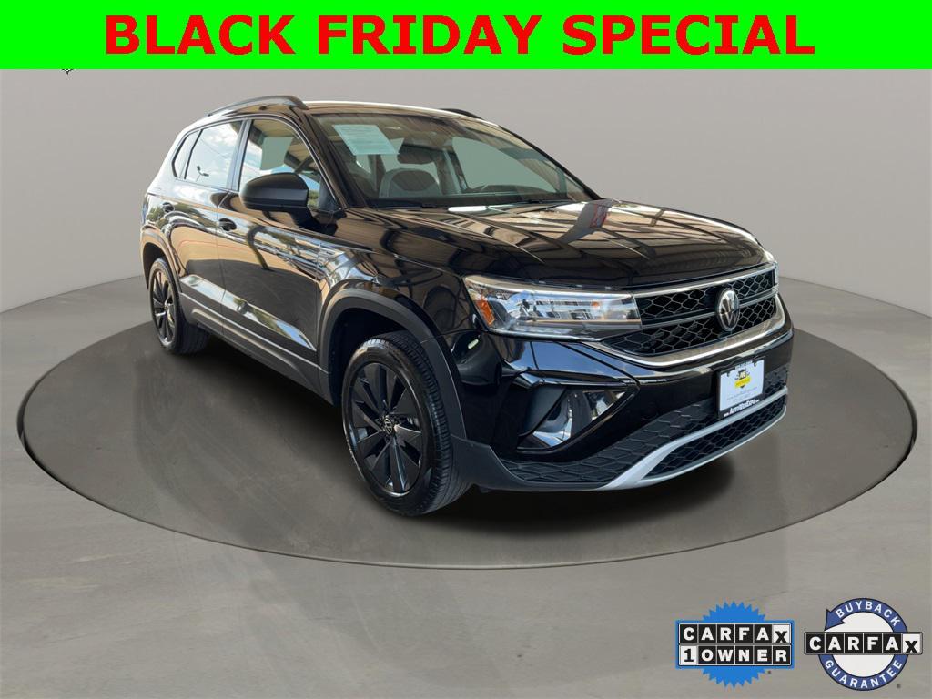 used 2024 Volkswagen Taos car, priced at $17,999