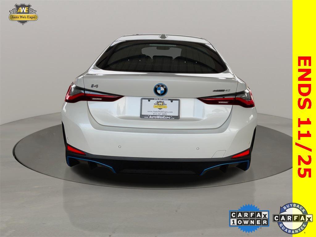 used 2023 BMW i4 Gran Coupe car, priced at $33,994