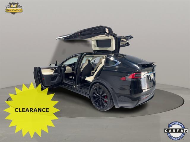 used 2017 Tesla Model X car, priced at $34,988