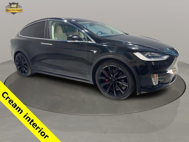 used 2017 Tesla Model X car, priced at $40,990