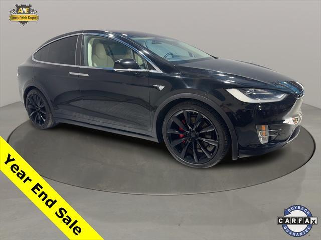 used 2017 Tesla Model X car, priced at $37,995