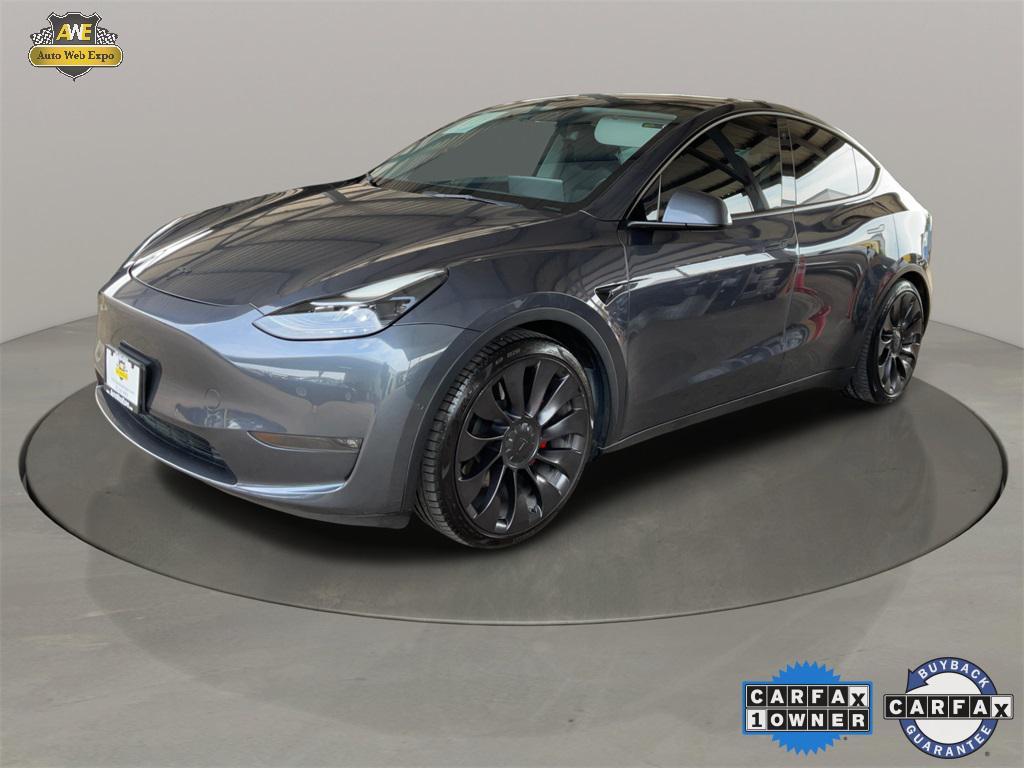 used 2021 Tesla Model Y car, priced at $27,999