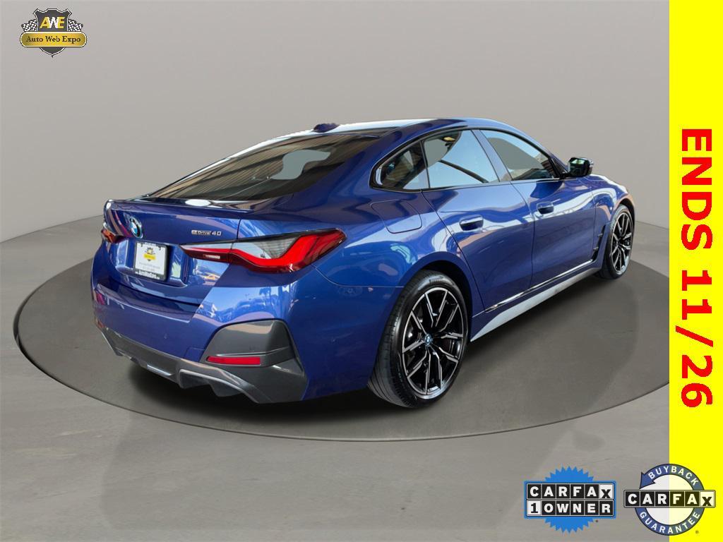 used 2022 BMW i4 Gran Coupe car, priced at $33,995