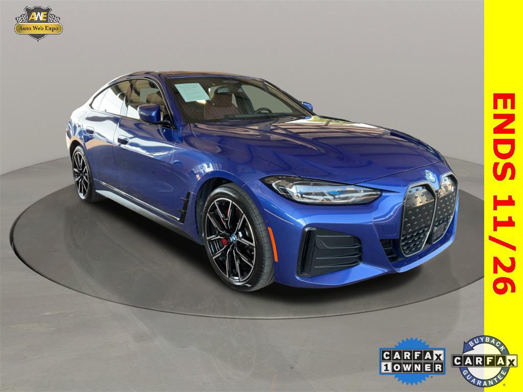 used 2022 BMW i4 Gran Coupe car, priced at $33,995