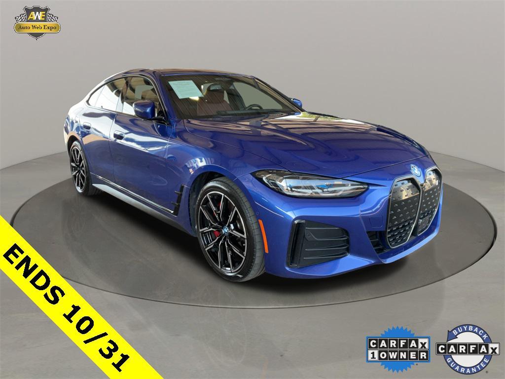 used 2022 BMW i4 Gran Coupe car, priced at $35,988