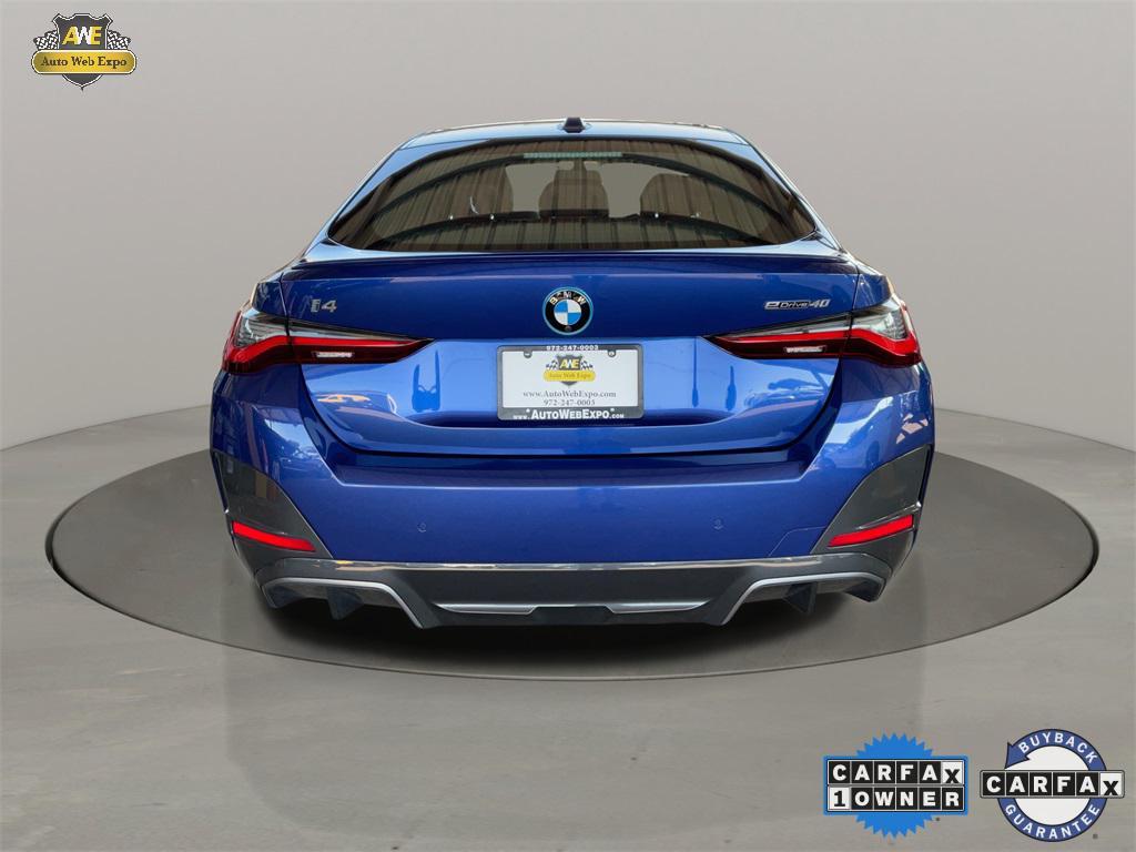 used 2022 BMW i4 Gran Coupe car, priced at $30,998