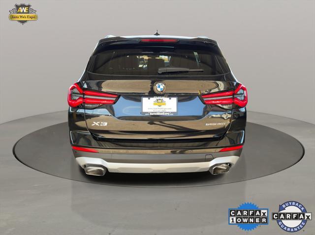 used 2022 BMW X3 car, priced at $33,641