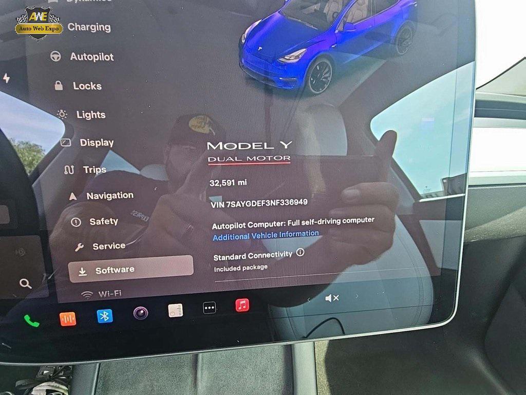 used 2022 Tesla Model Y car, priced at $30,999