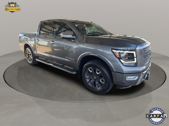 used 2021 Nissan Titan car, priced at $39,995