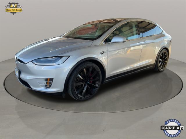 used 2017 Tesla Model X car, priced at $39,999