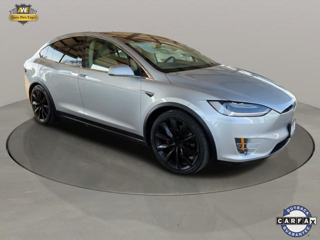 used 2017 Tesla Model X car, priced at $39,999