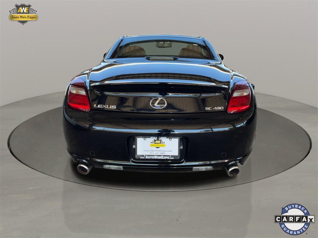 used 2006 Lexus SC 430 car, priced at $13,988