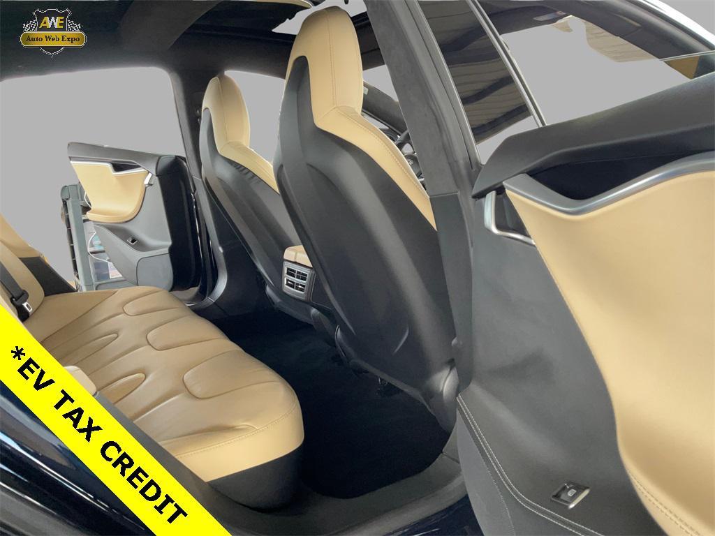used 2015 Tesla Model S car, priced at $19,999