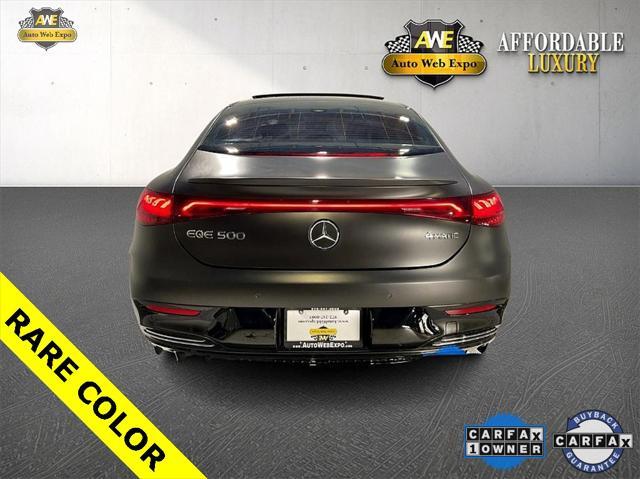 used 2023 Mercedes-Benz EQE 500 car, priced at $54,990