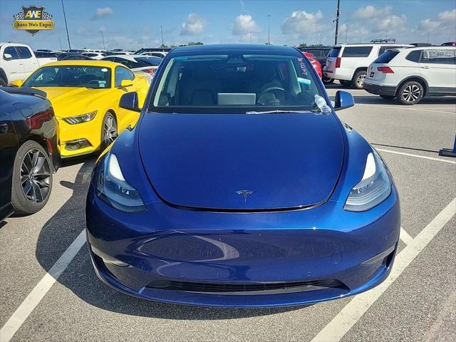 used 2021 Tesla Model Y car, priced at $27,999