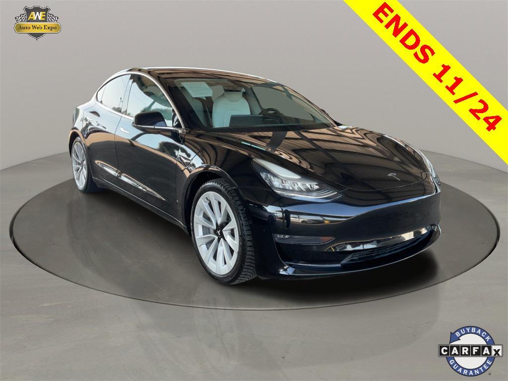 used 2018 Tesla Model 3 car, priced at $19,799