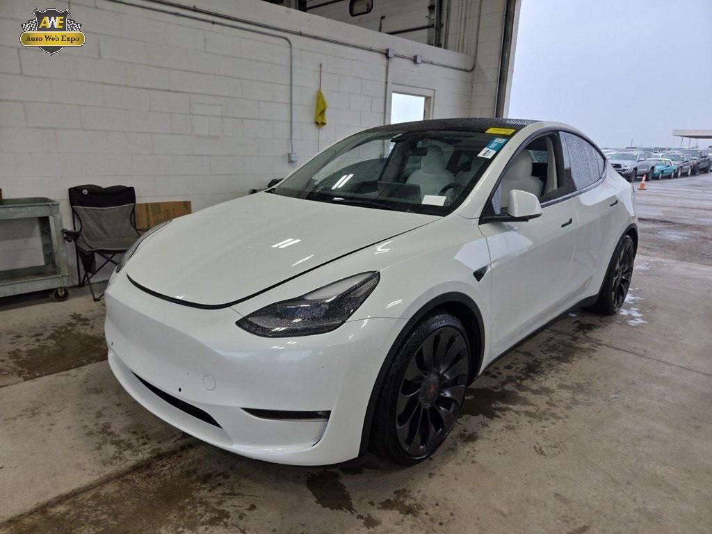 used 2022 Tesla Model Y car, priced at $28,995