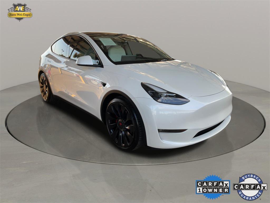 used 2022 Tesla Model Y car, priced at $28,995