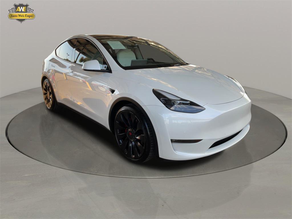 used 2022 Tesla Model Y car, priced at $28,995