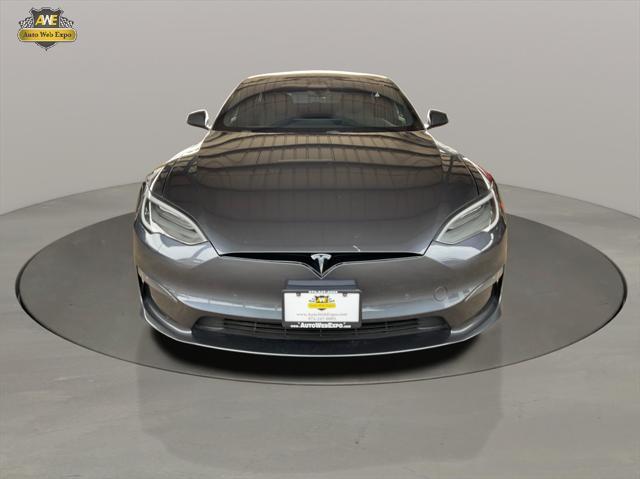 used 2021 Tesla Model S car, priced at $56,995