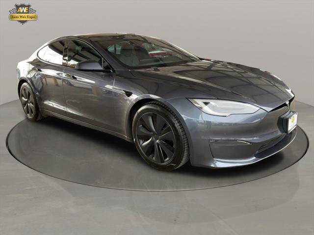 used 2021 Tesla Model S car, priced at $56,995