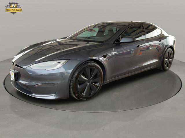 used 2021 Tesla Model S car, priced at $56,995