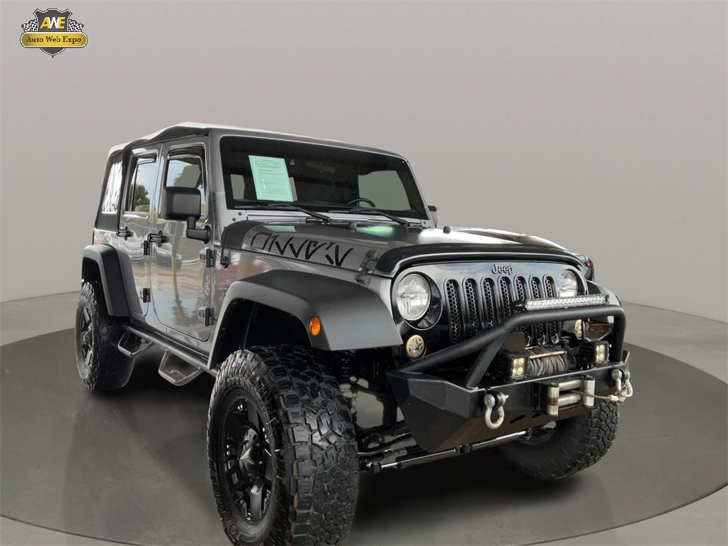 used 2018 Jeep Wrangler JK Unlimited car, priced at $17,988