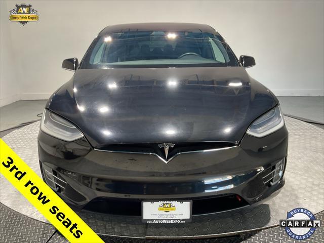 used 2018 Tesla Model X car, priced at $34,990