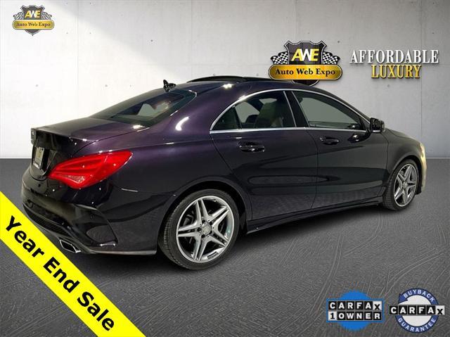 used 2014 Mercedes-Benz CLA-Class car, priced at $16,995