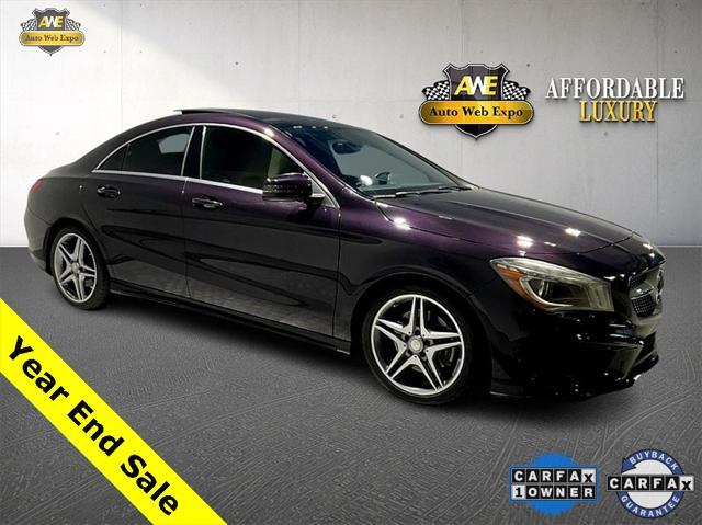 used 2014 Mercedes-Benz CLA-Class car, priced at $16,995