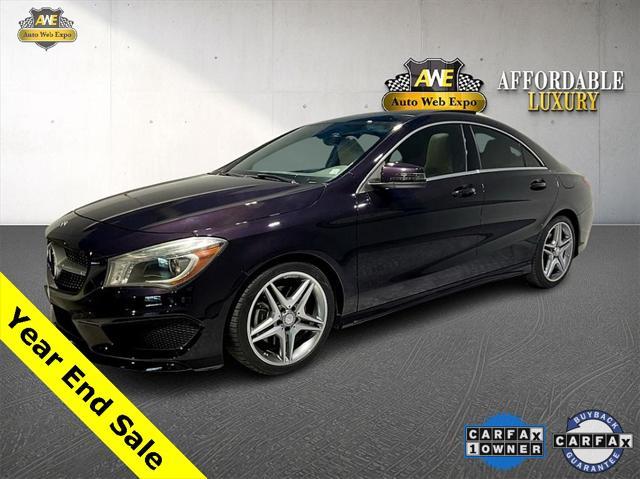 used 2014 Mercedes-Benz CLA-Class car, priced at $16,995