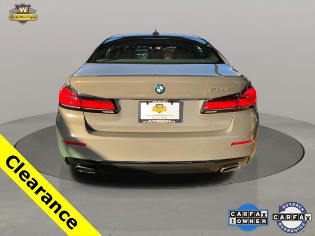 used 2022 BMW 530 car, priced at $34,468