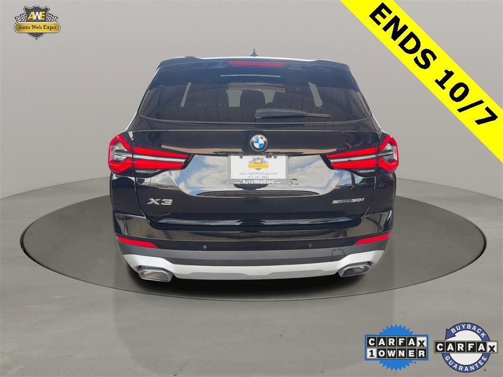 used 2022 BMW X3 car, priced at $28,988