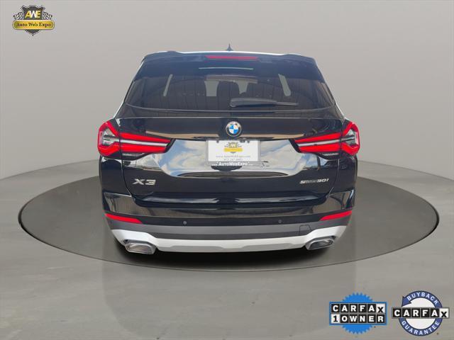 used 2022 BMW X3 car, priced at $31,988