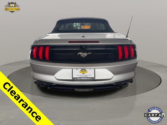 used 2020 Ford Mustang car, priced at $21,995