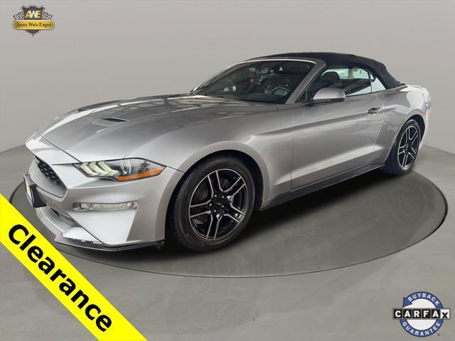 used 2020 Ford Mustang car, priced at $21,995